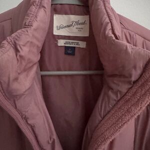 Universal Thread Women's Mauve Puffer Jacket